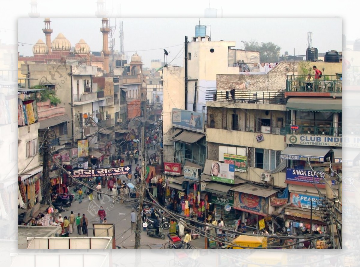印度街景