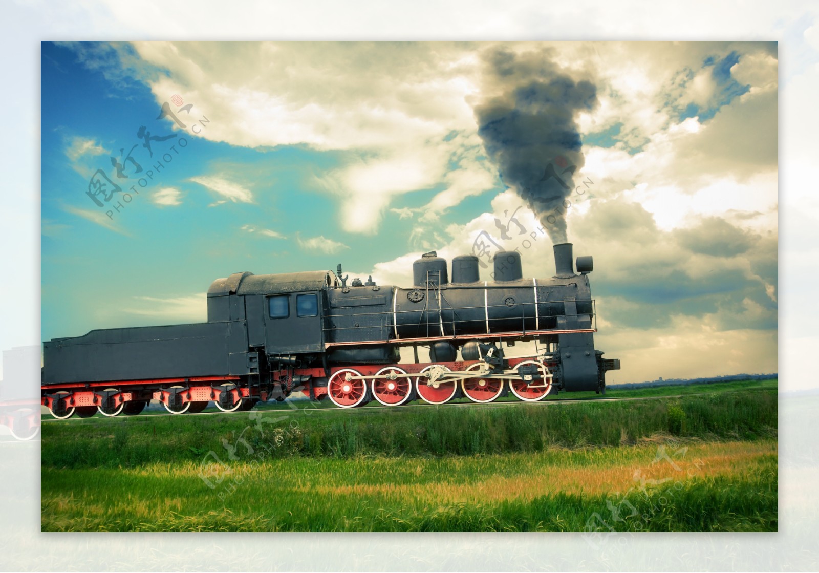 欧洲蒸汽火车