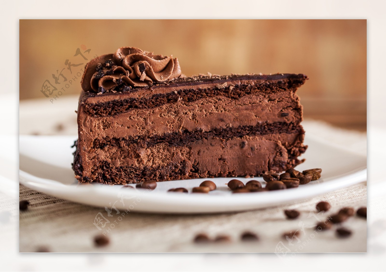 美味美食巧克力蛋糕图片