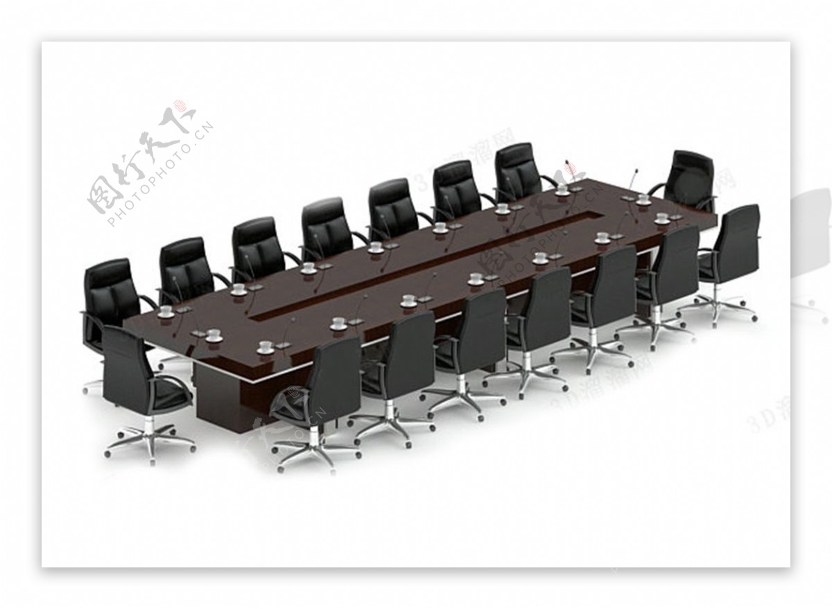 办公空间素材模板下载载会议桌模板下载办公空间