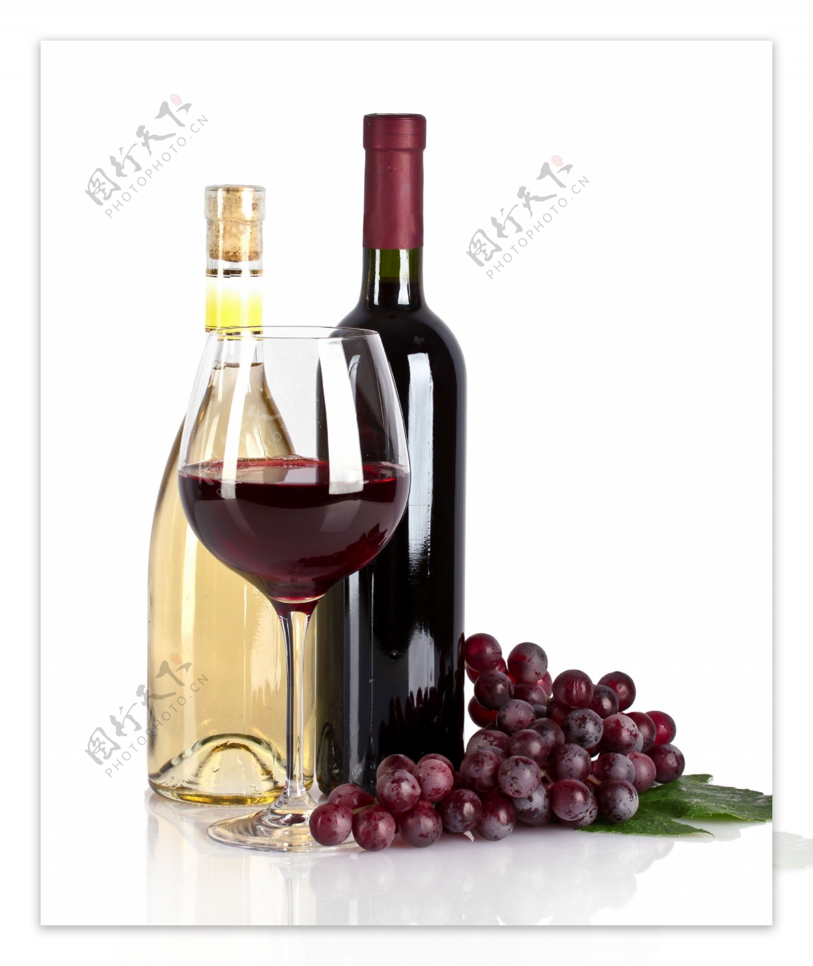 葡萄与葡萄美酒图片