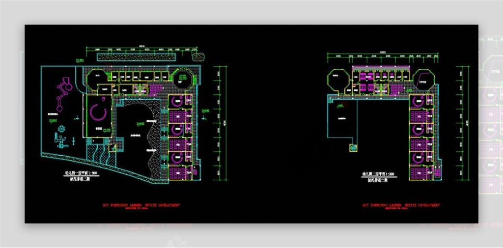 幼儿园建筑CAD图纸