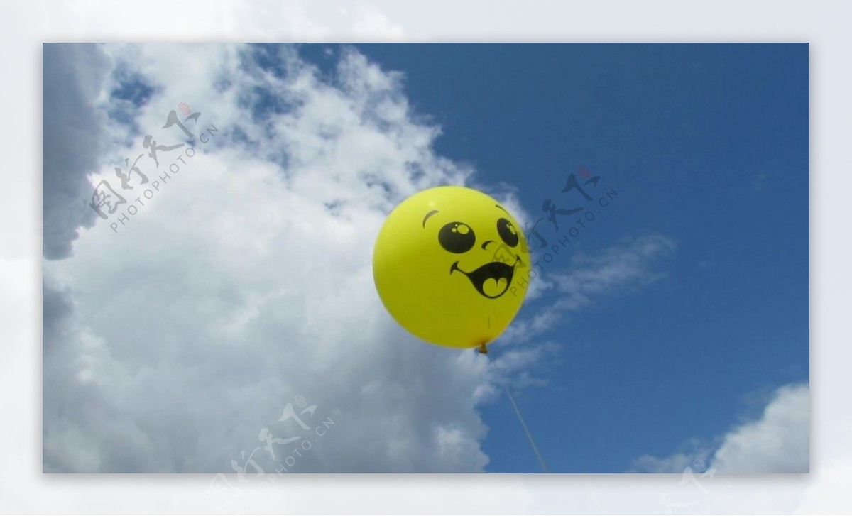 天空气球视频素材