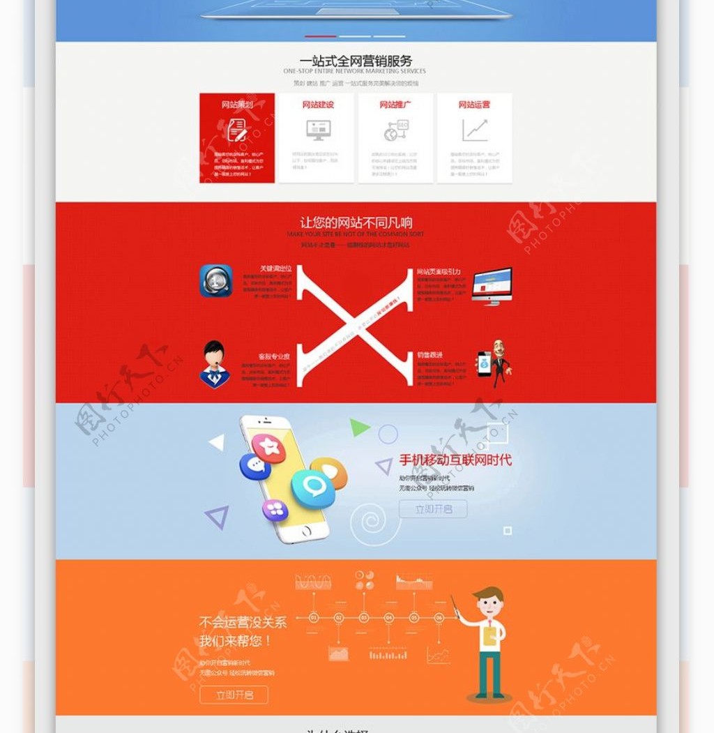 营销型网站企业网站网站模板红色网站模板