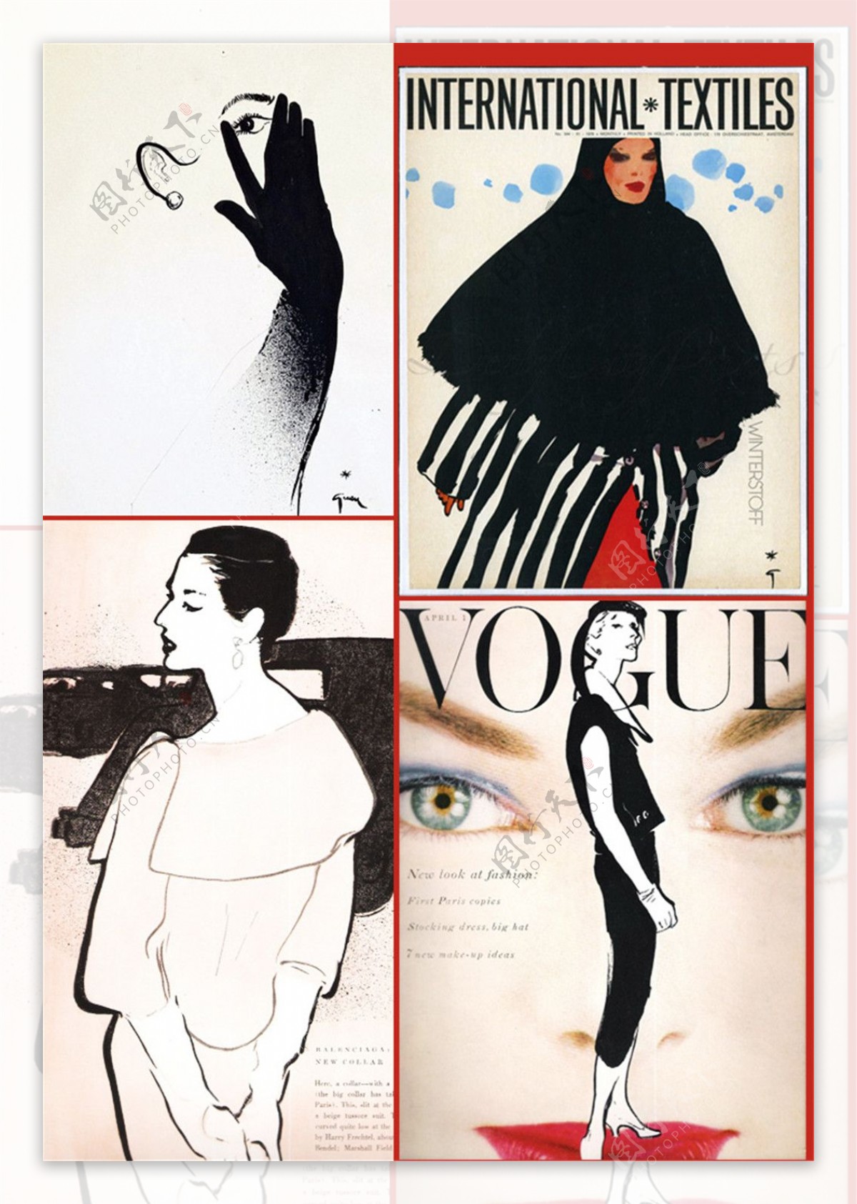 4款女装设计杂志图