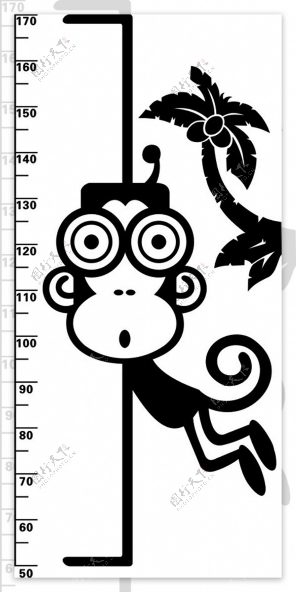 小猴量身高