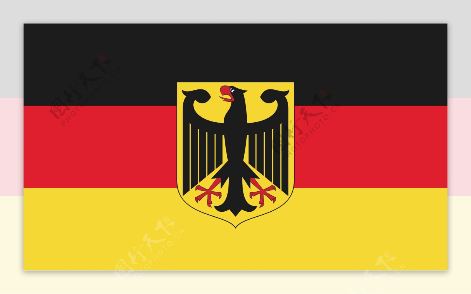 德国标志图标矢量