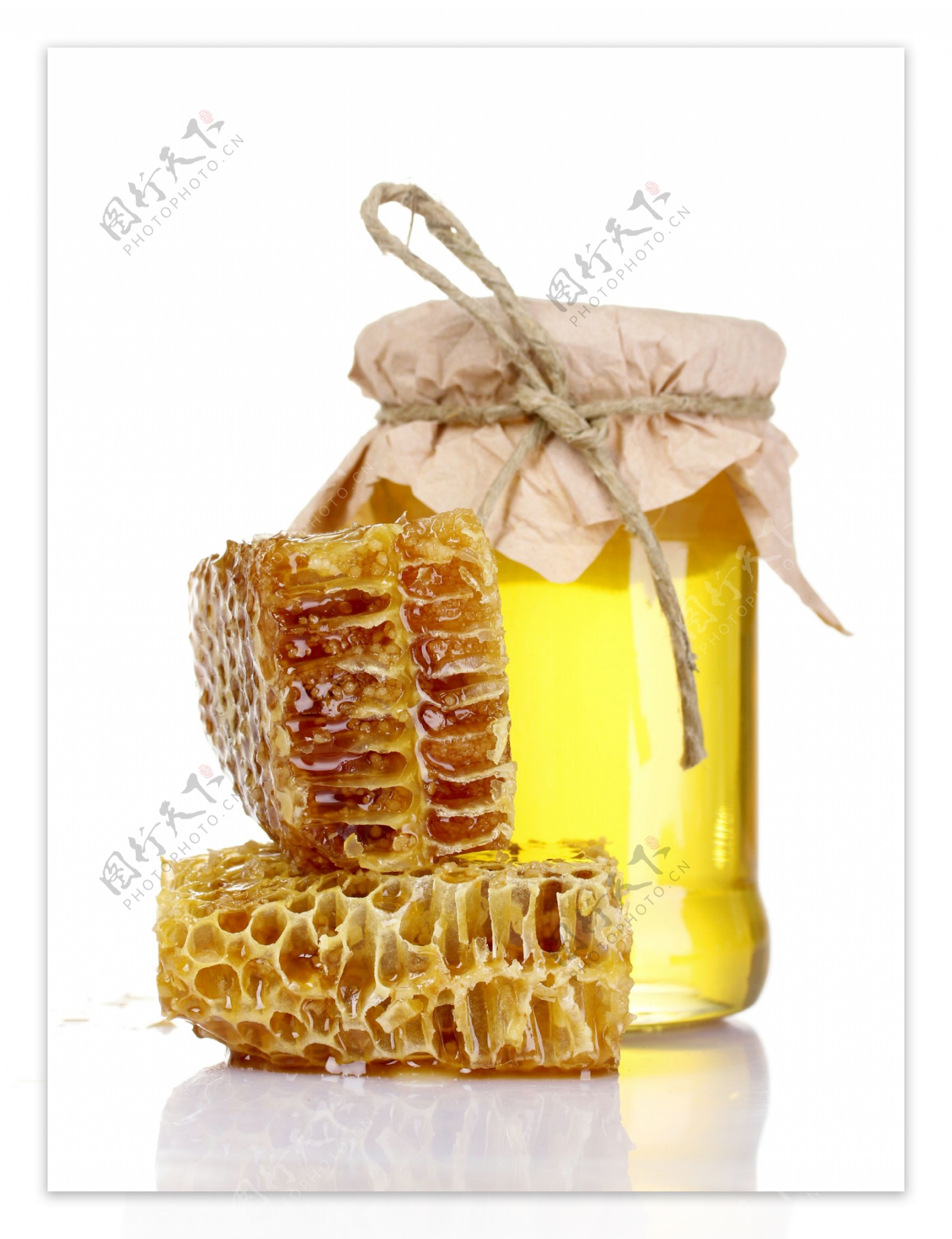 蜂蜜与蜂巢图片