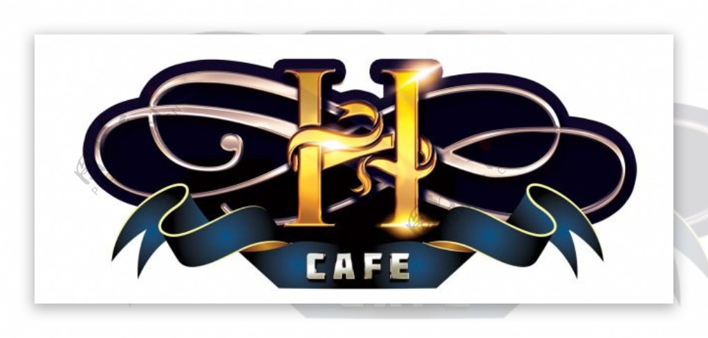 HClub俱乐部招牌Logo设计