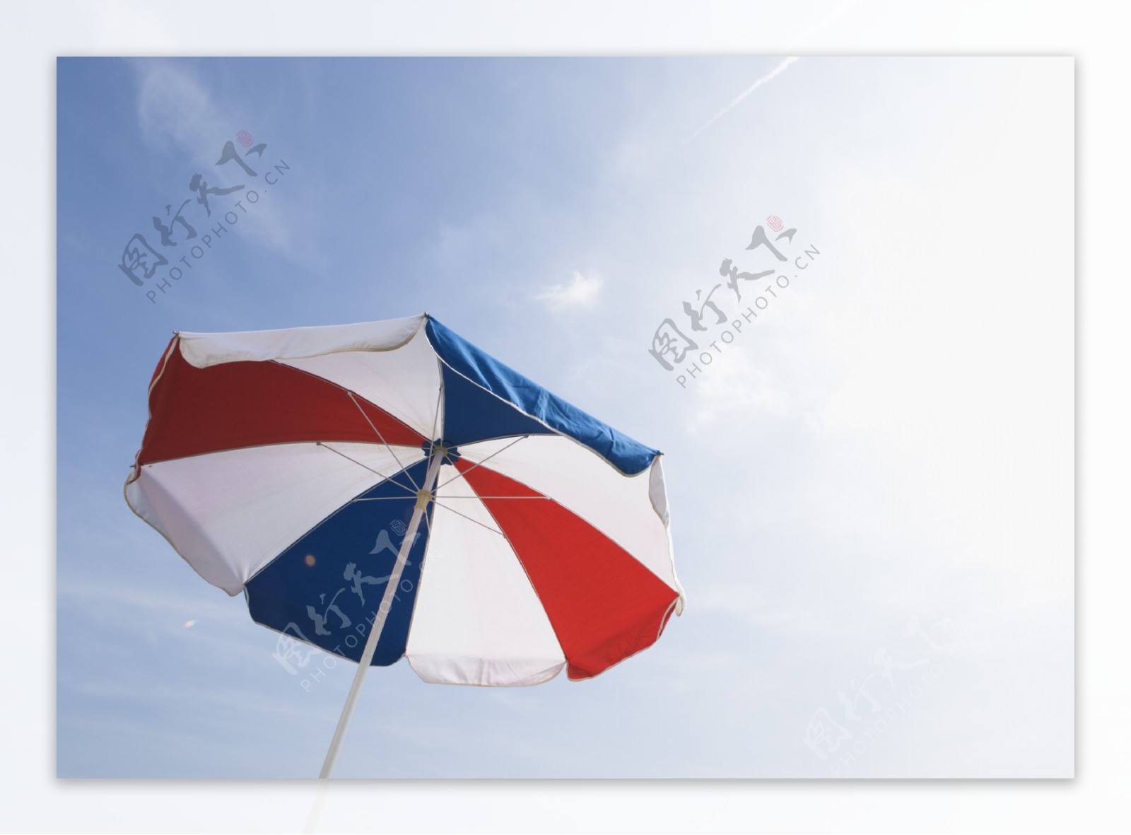 太阳伞摄影图片