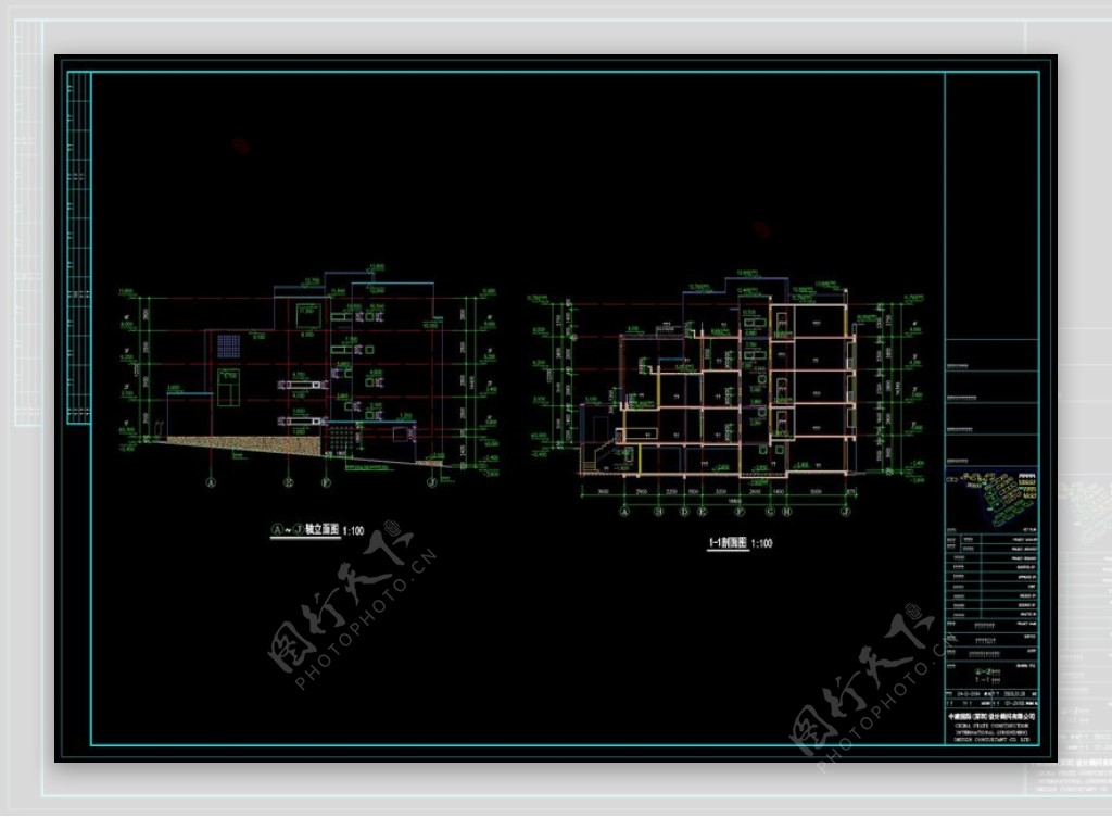 建筑CAD平面图