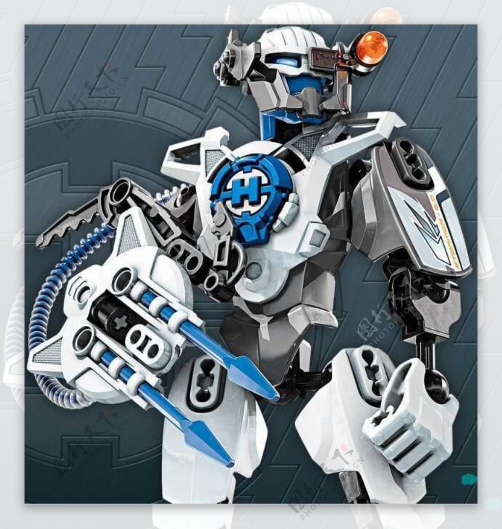 乐高英雄工厂人物机器人机械模型