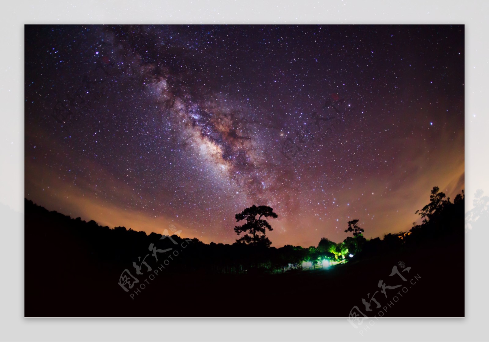 美丽星空风景图片