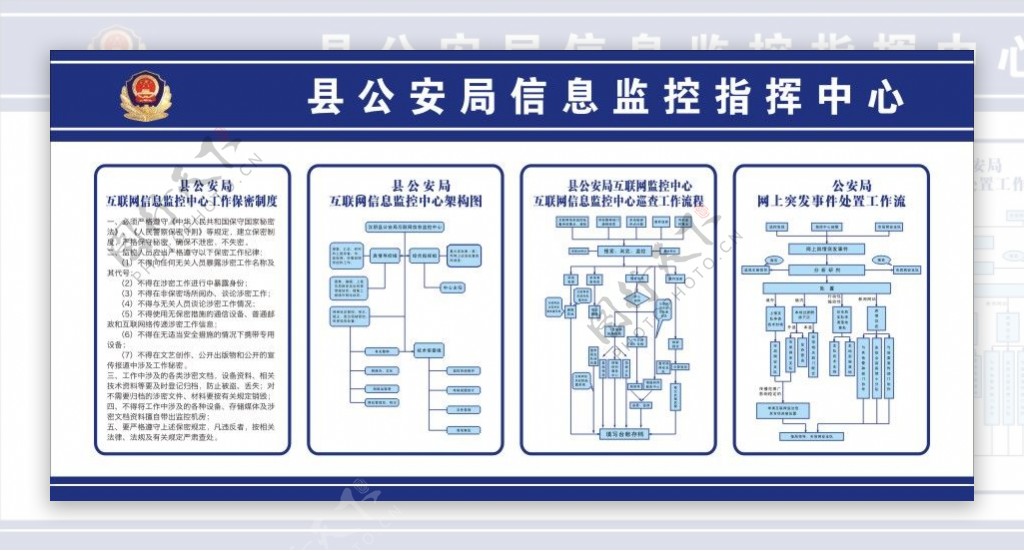 公安局宣传栏