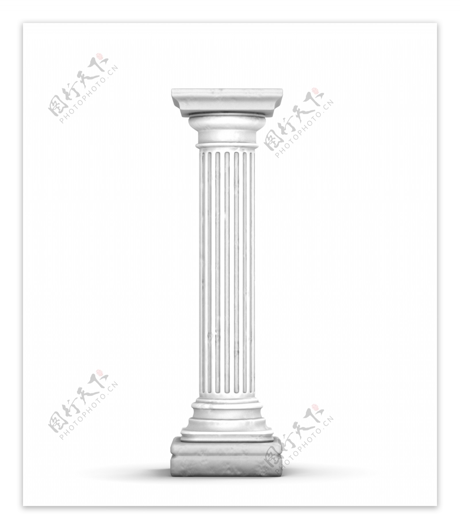 线条型罗马柱图片