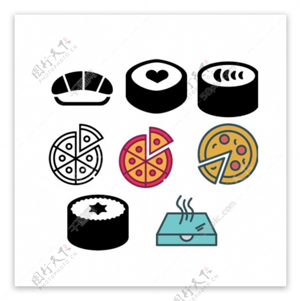 蛋糕食品厨具精美icon图标免费下载