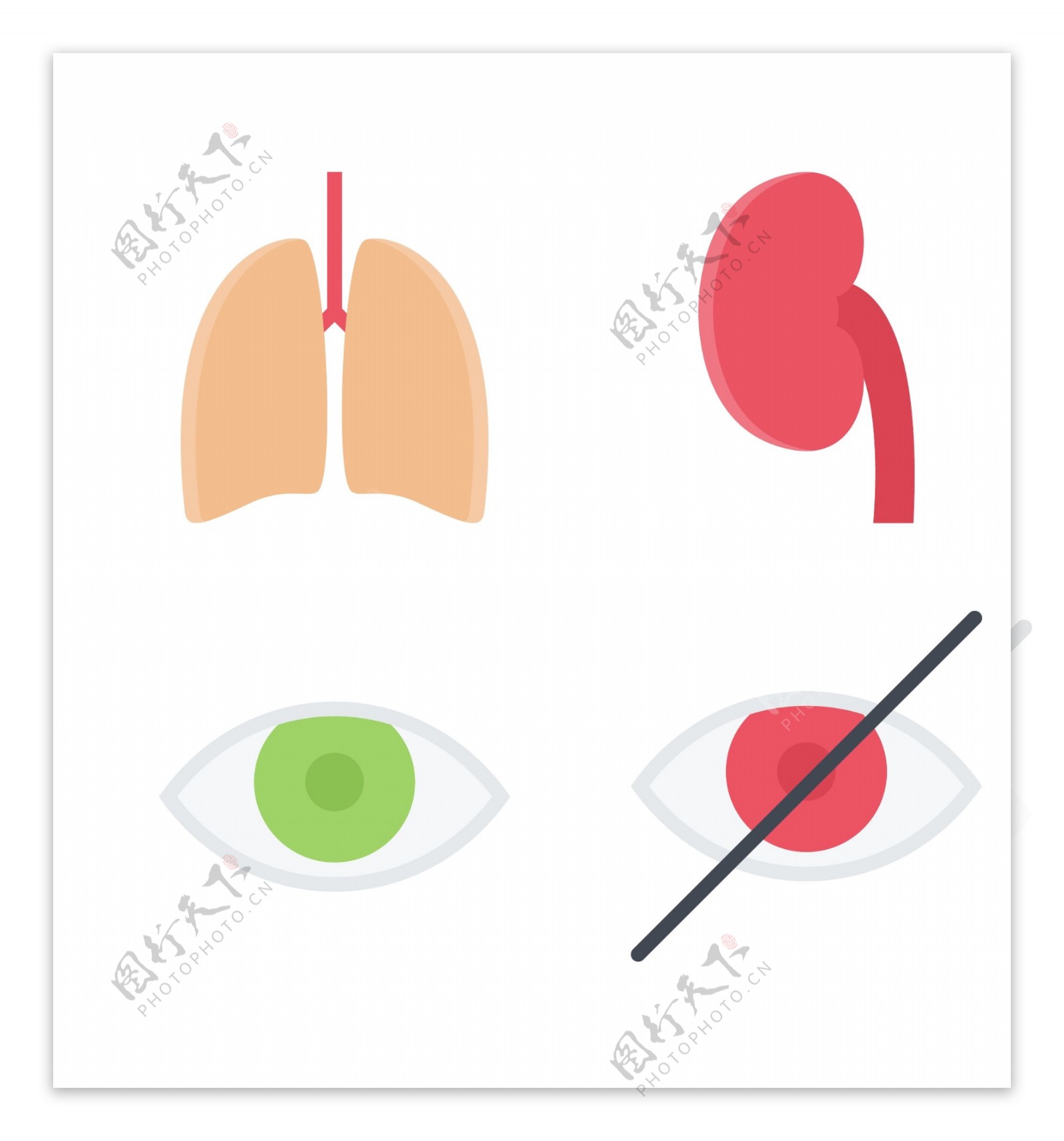 医疗机械用品icon图标素材
