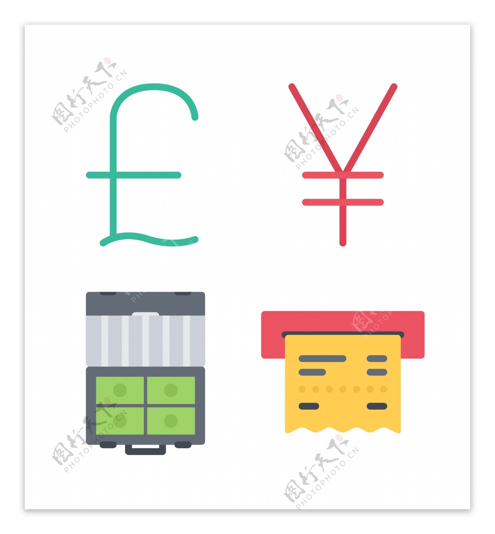 美元金融icon图标素材