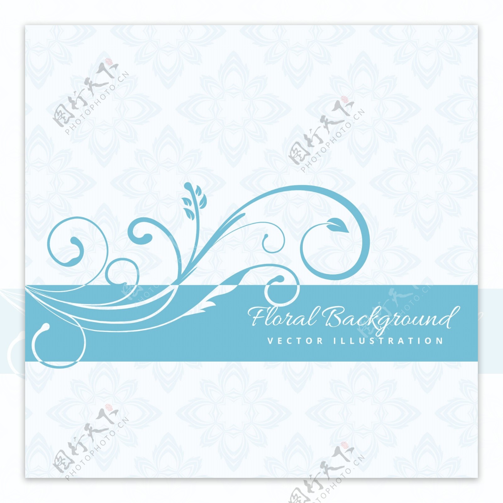 bluefloralbackground