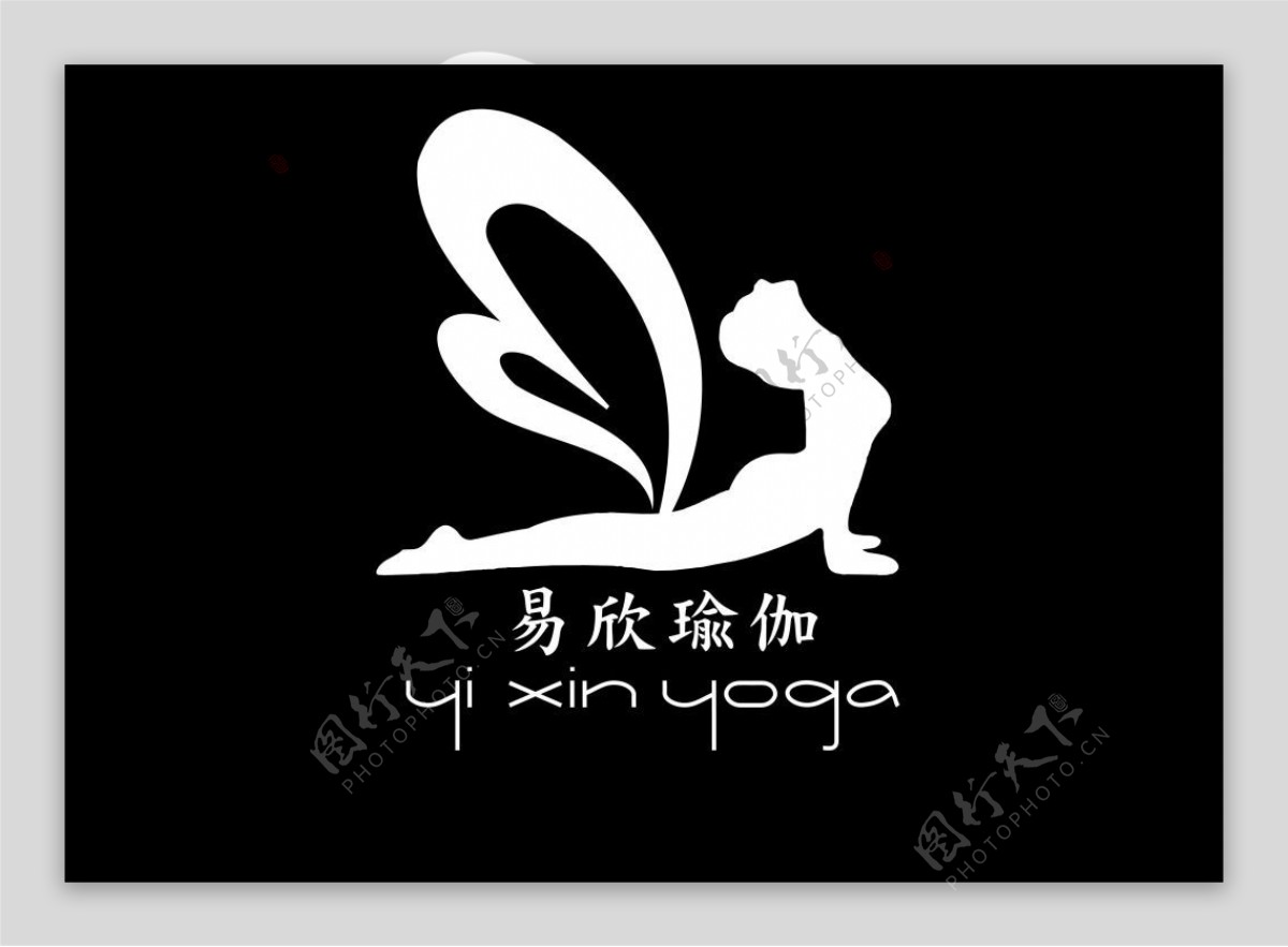 瑜伽瑜伽logo瑜伽形象设计