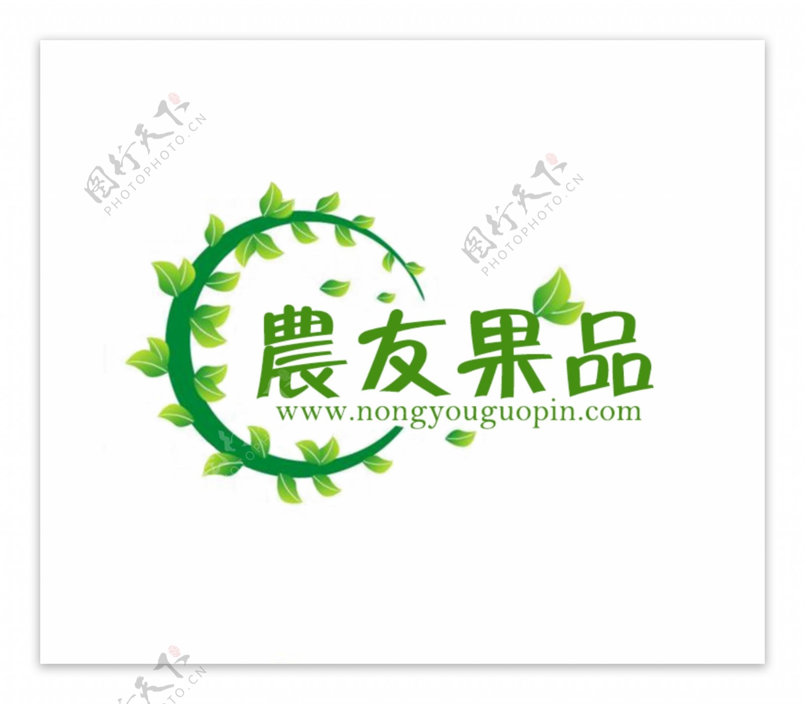 农产品logo绿色logo