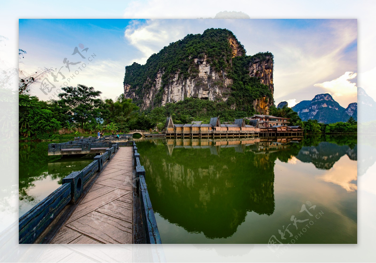 广西明仕田园风景