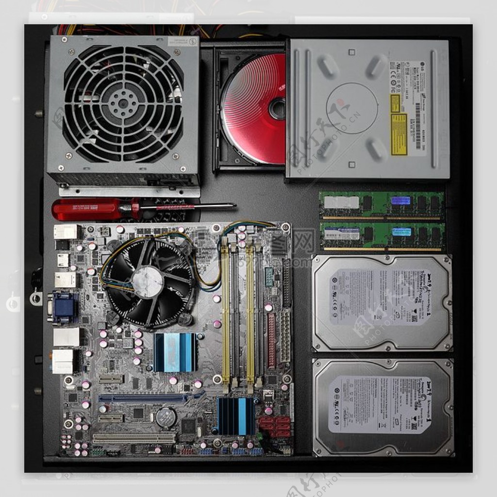 计算机内存主板PC硬盘DIY驱动器电子硬盘驱动器电路CDDVD零部件