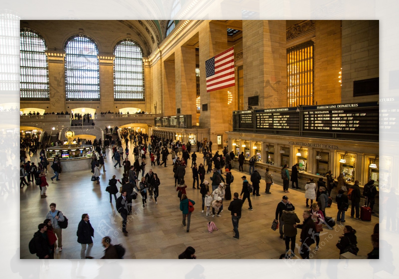 美国纽约大中央车站风景