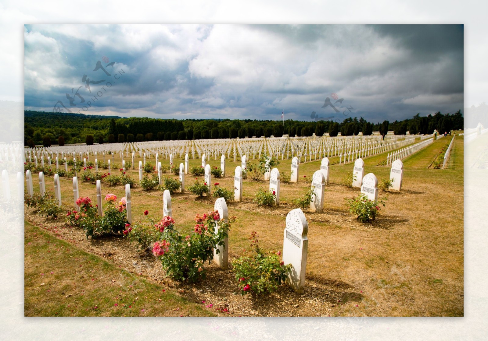 法国凡尔登纪念公墓风景