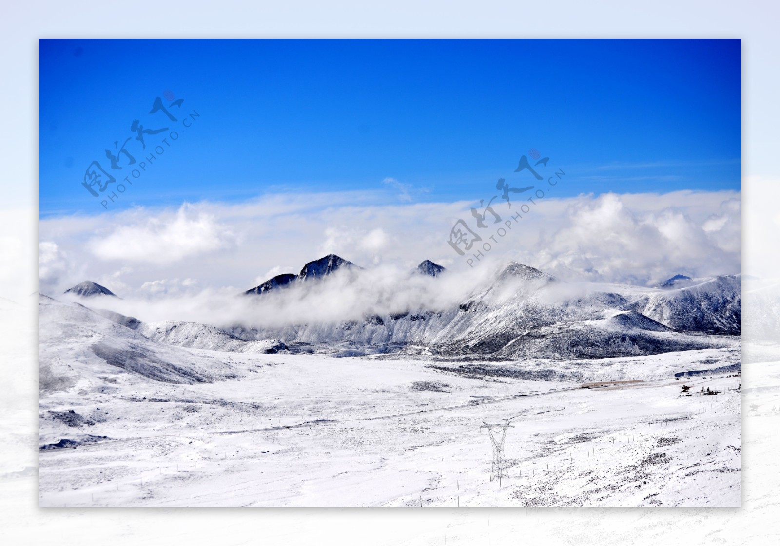 西藏米拉山口风景