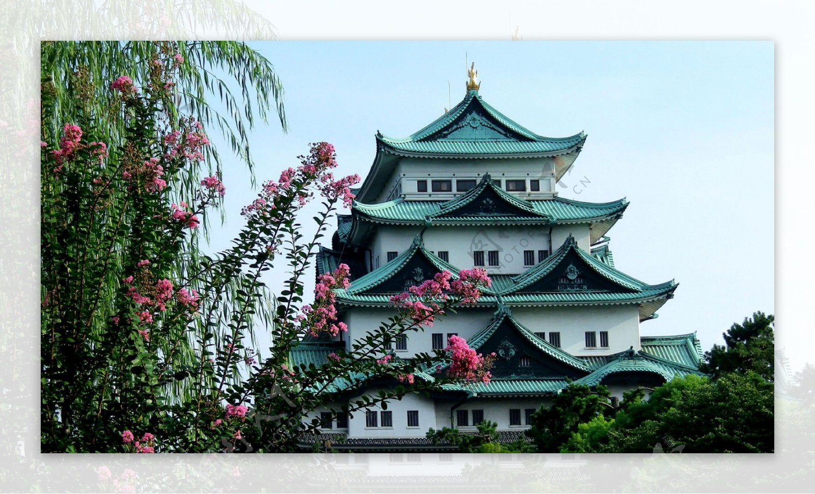 日本古典建筑城堡楼阁传承