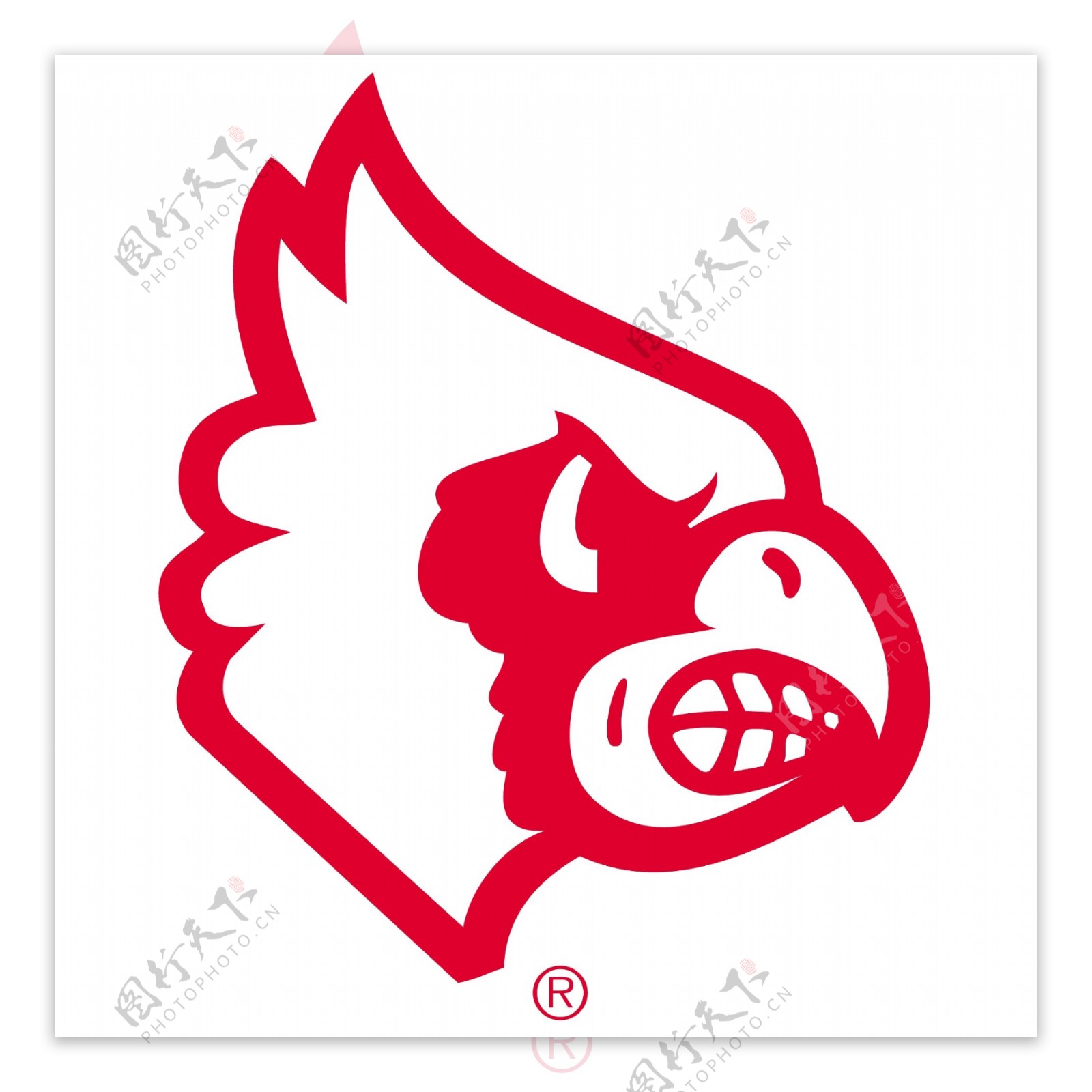 愤怒的老鹰logo设计