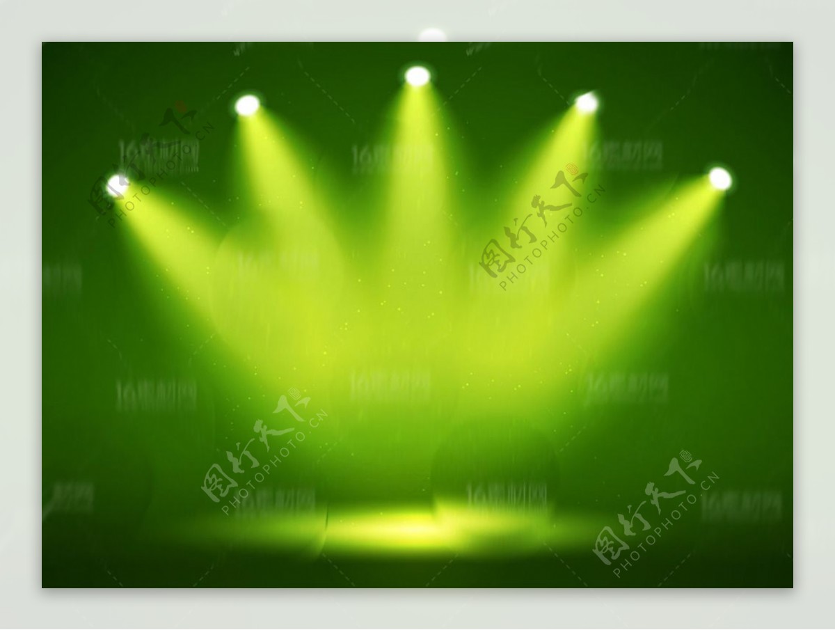 舞台灯光光效设计矢量素材