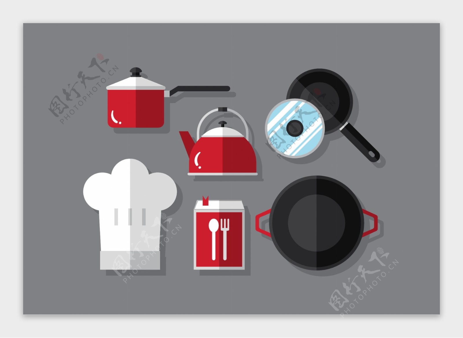 烹饪工具素材