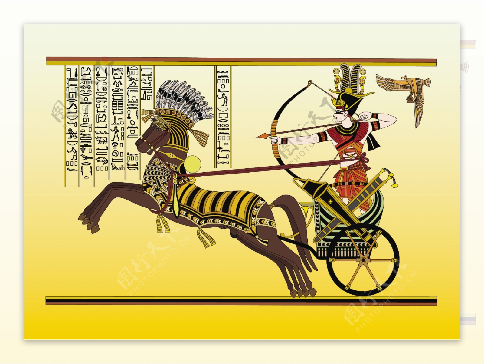 古埃及矢量艺术