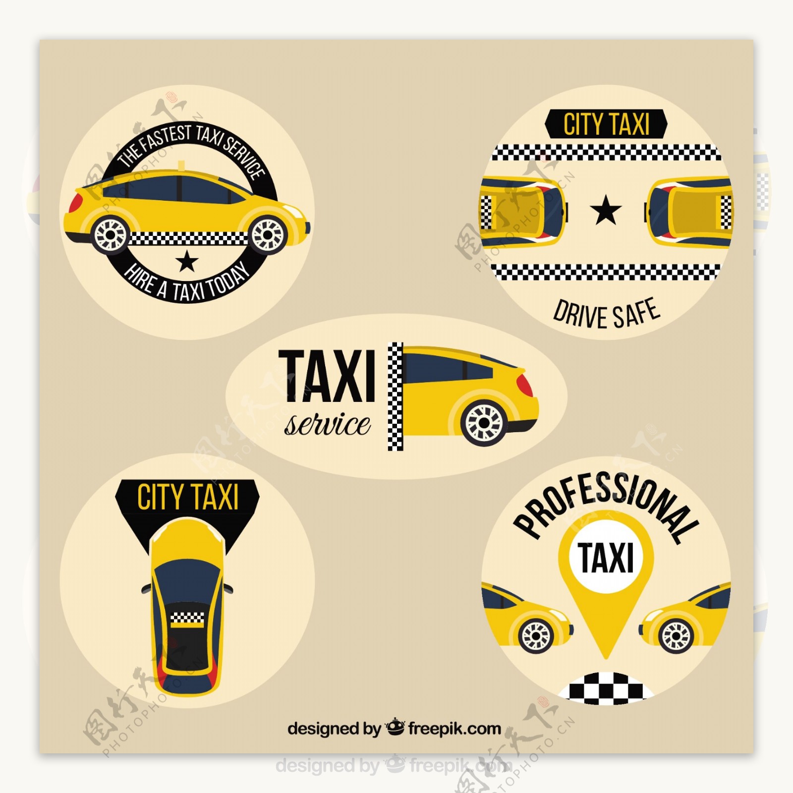 出租车徽章