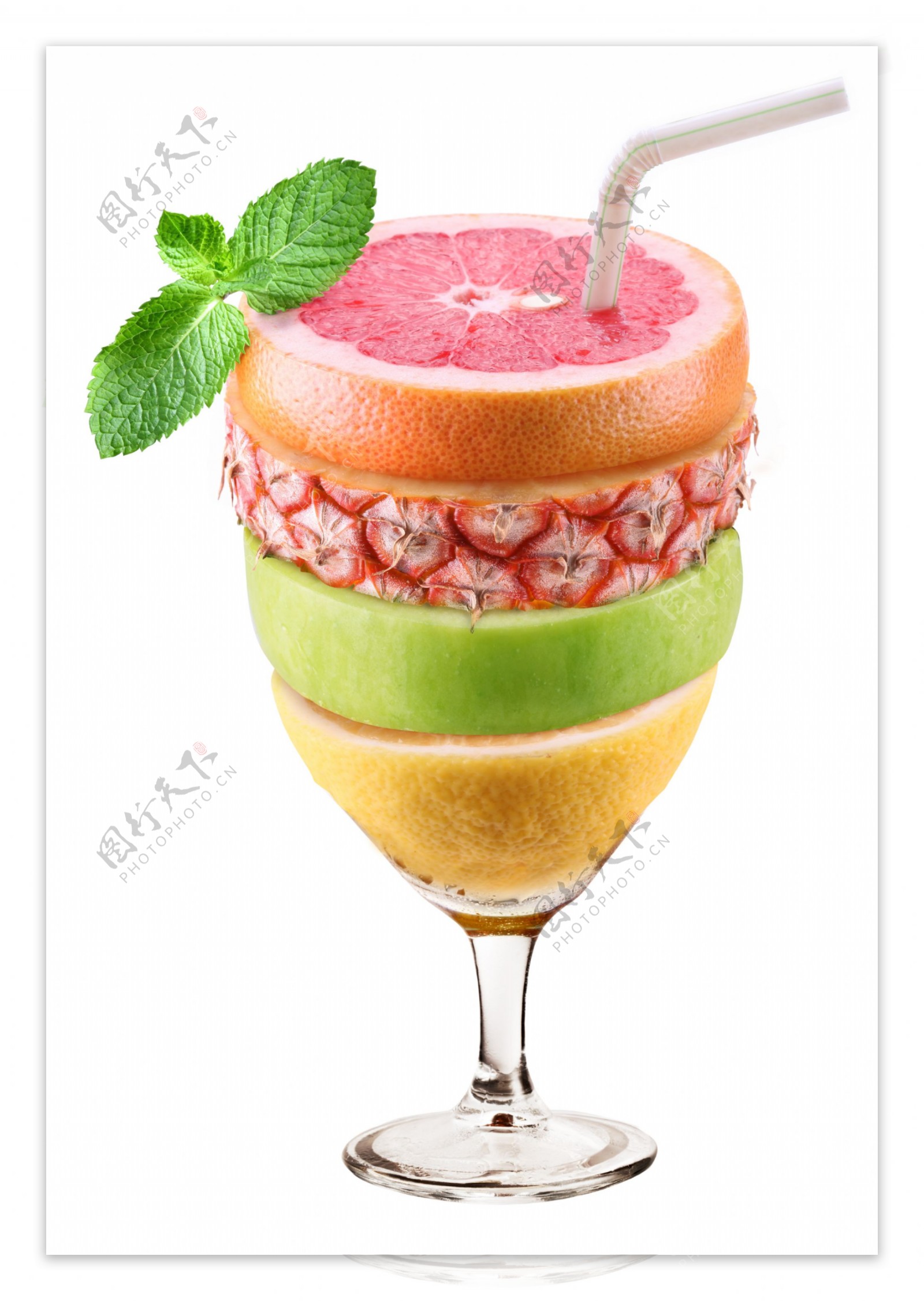创意果汁饮料广告图片