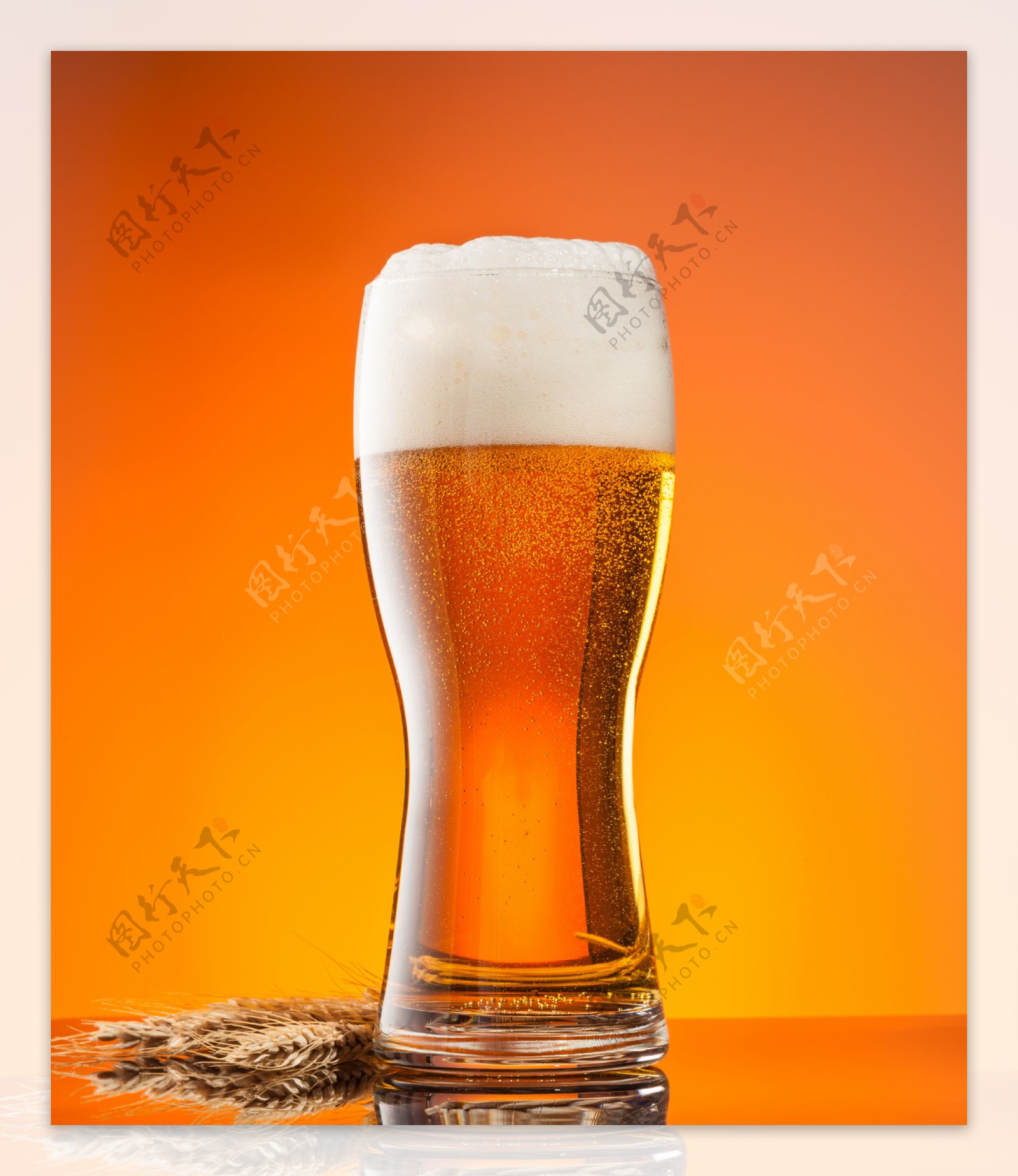 透明泡泡啤酒图片