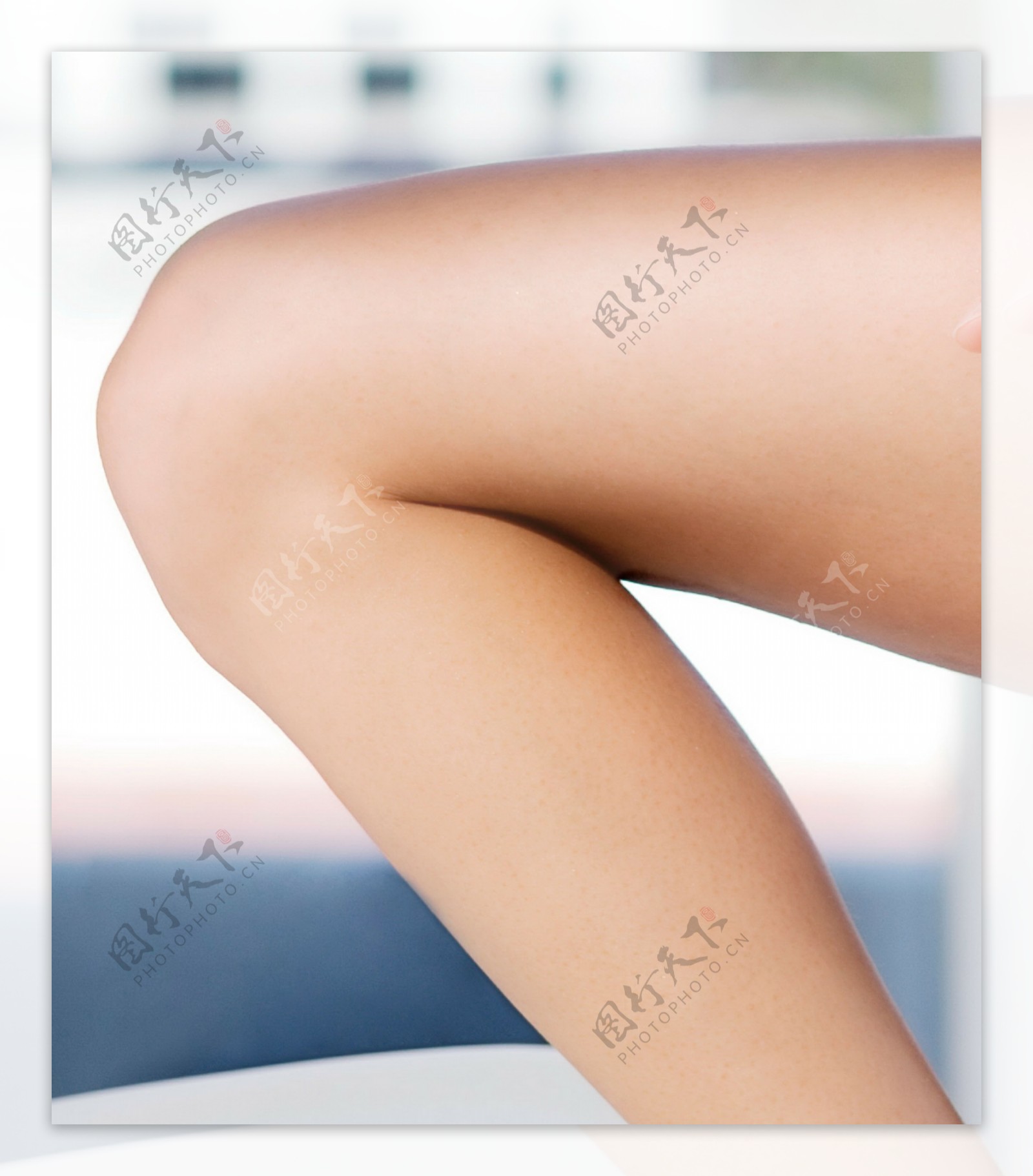女性腿部特写图片