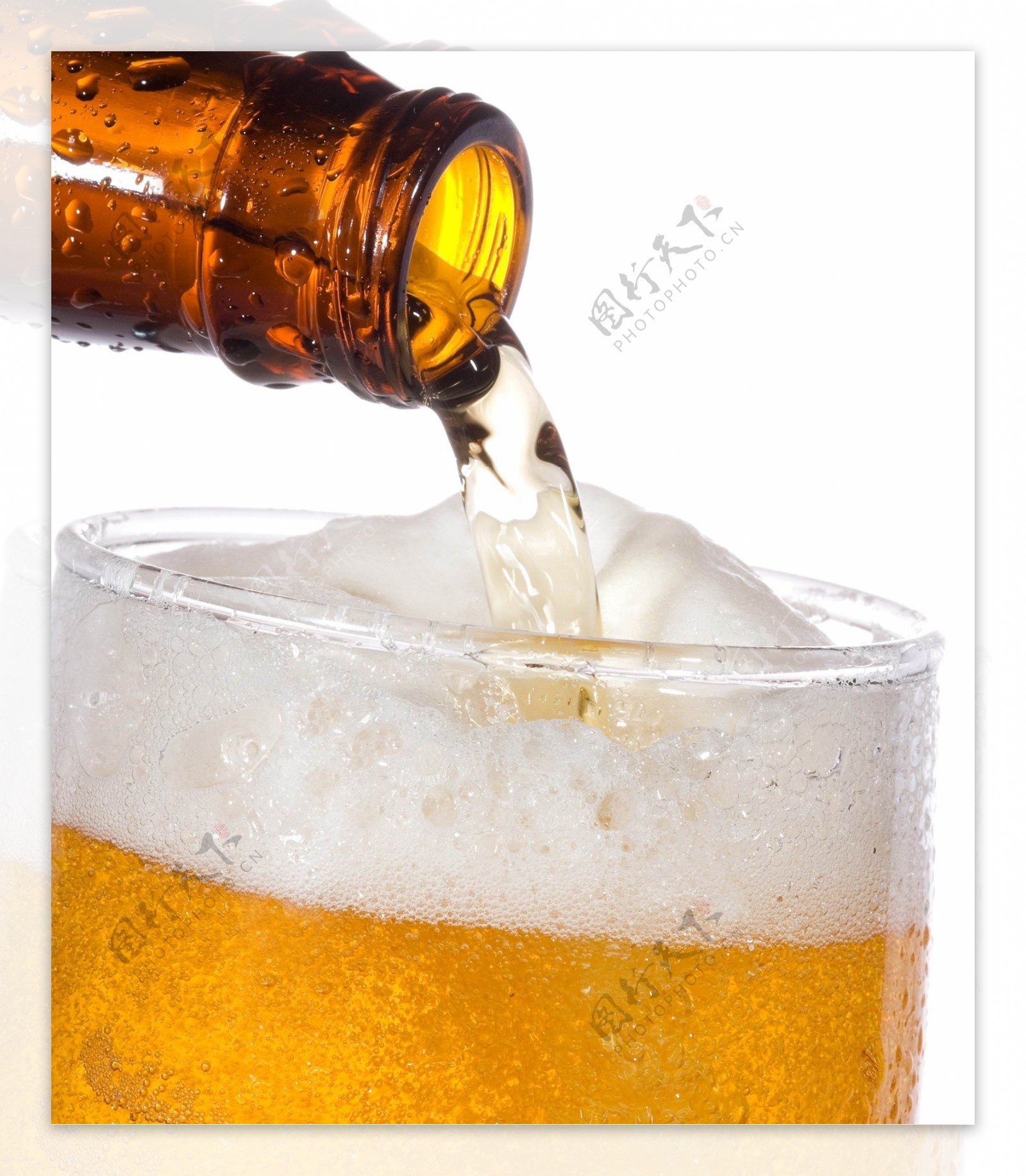 雪花啤酒广告设计图片素材