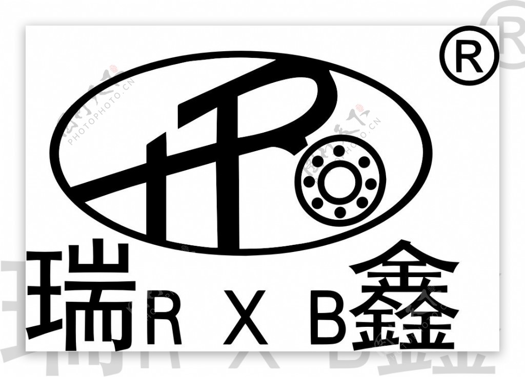 瑞鑫轴承logo商标
