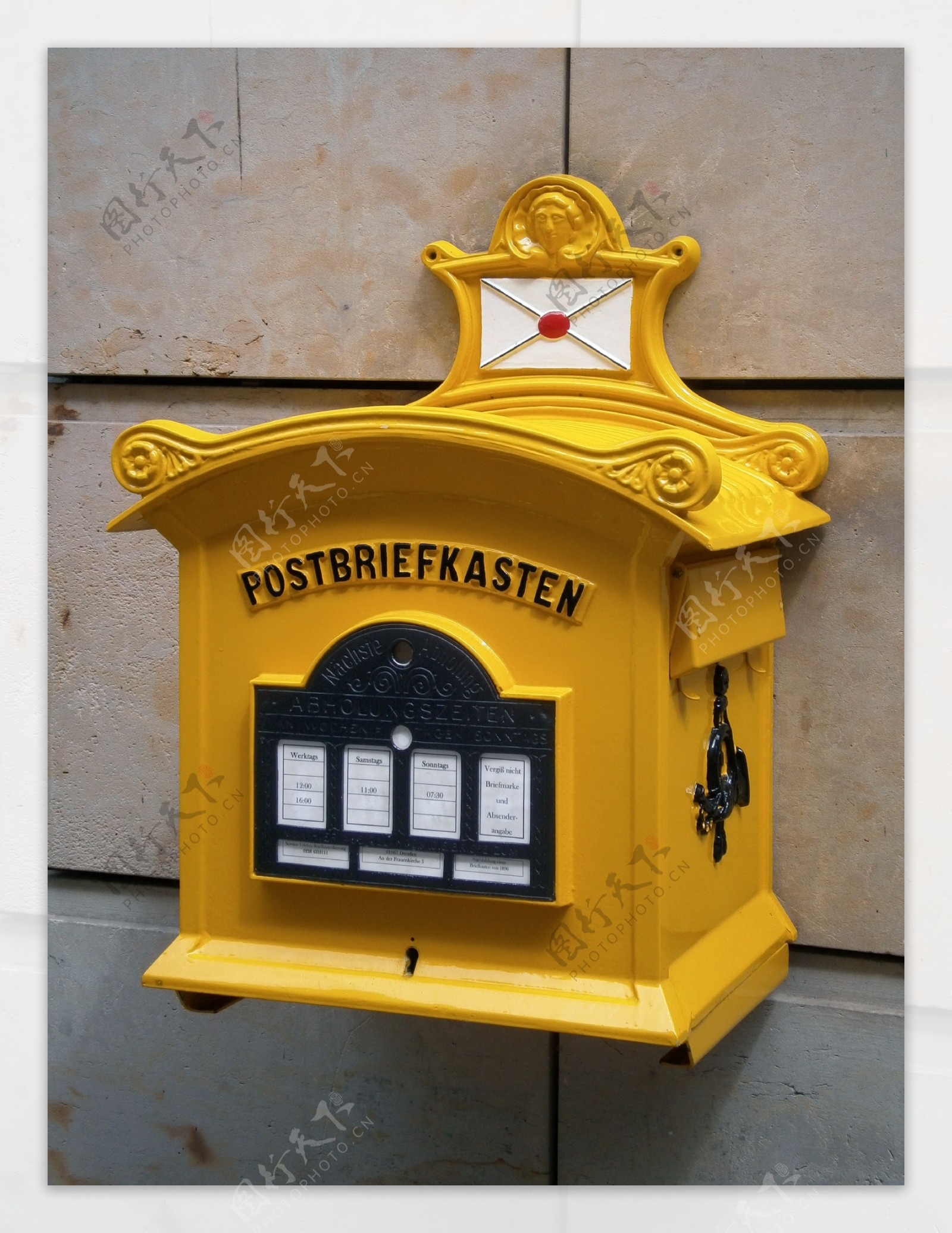德国黄信箱图片
