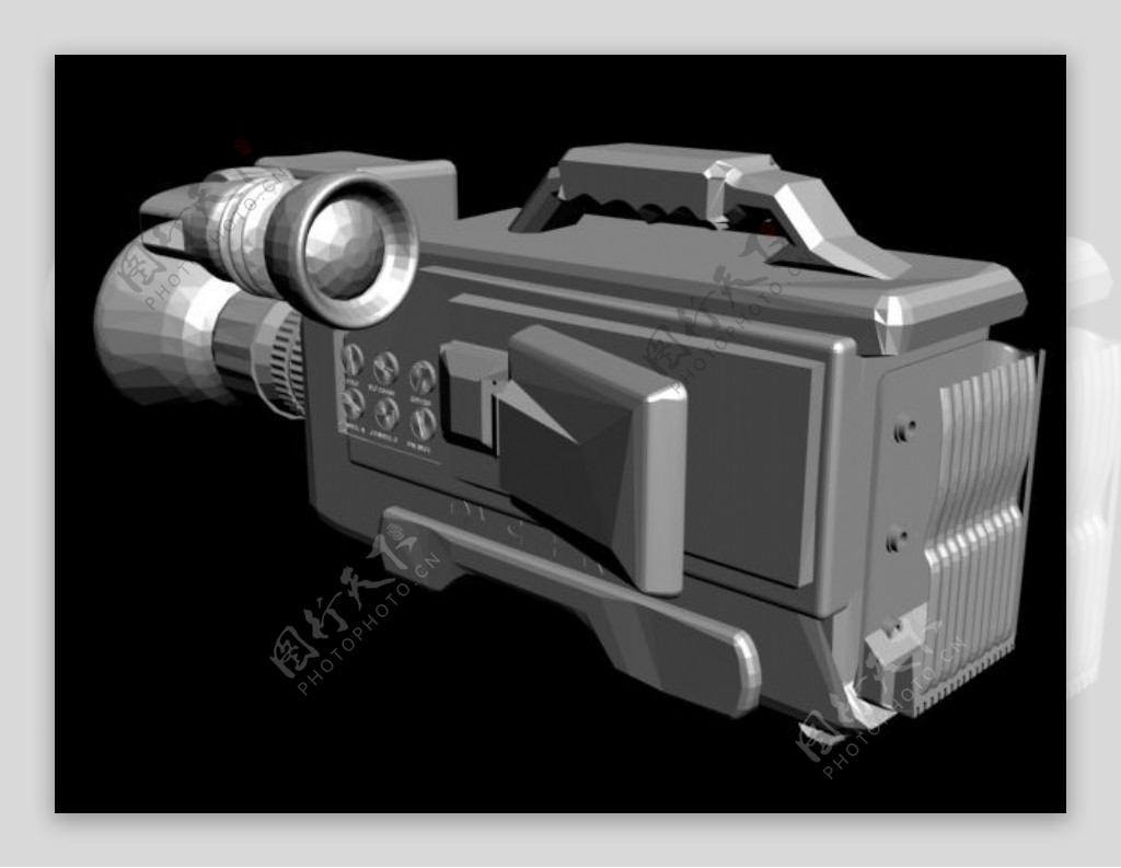 摄像机3d模型下载3d模型2