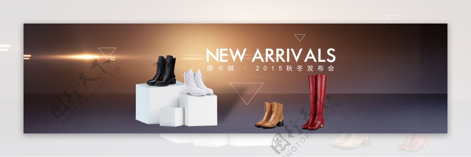 2015秋冬新品发布女鞋1920海报