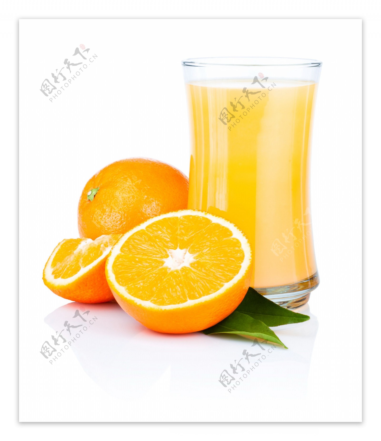 黄色橙汁图片