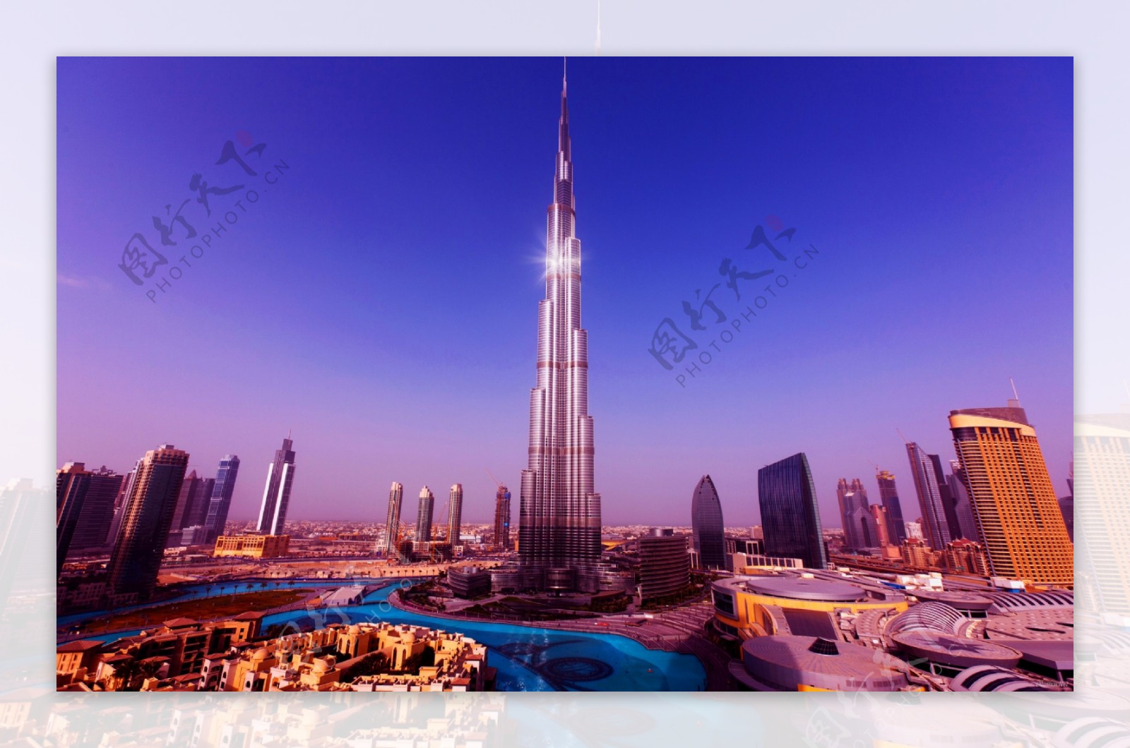 壁纸 迪拜，迪拜塔，摩天大楼，夜，灯 2560x1600 HD 高清壁纸, 图片, 照片