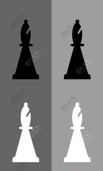 国际象棋的主教剪贴画