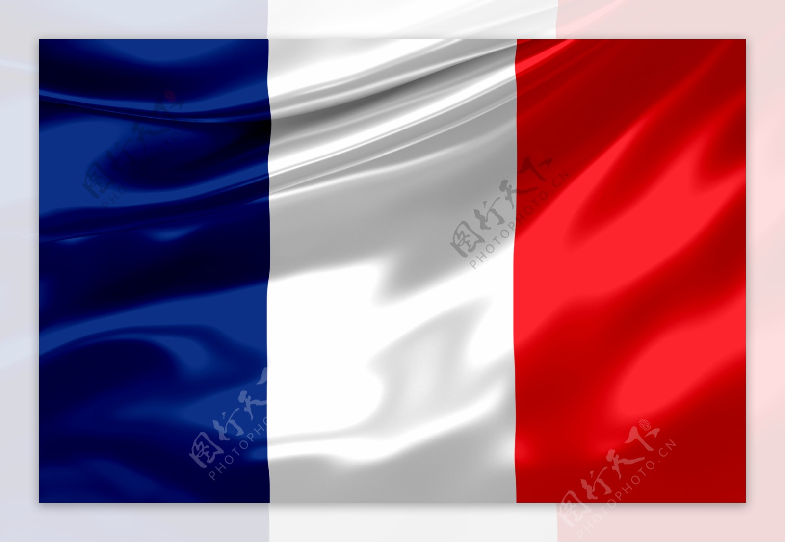 法国国旗设计素材图片