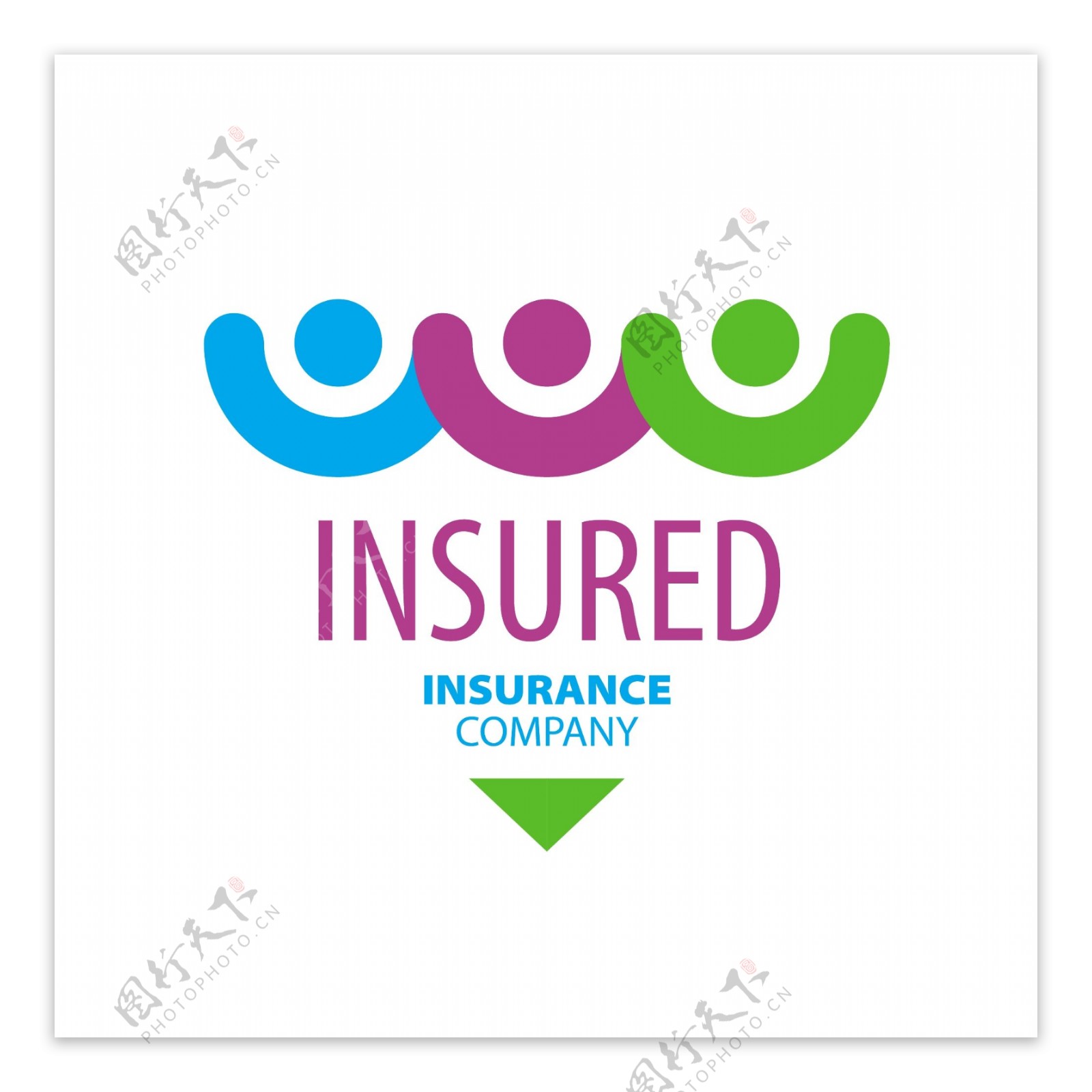 创意保险公司标志图片