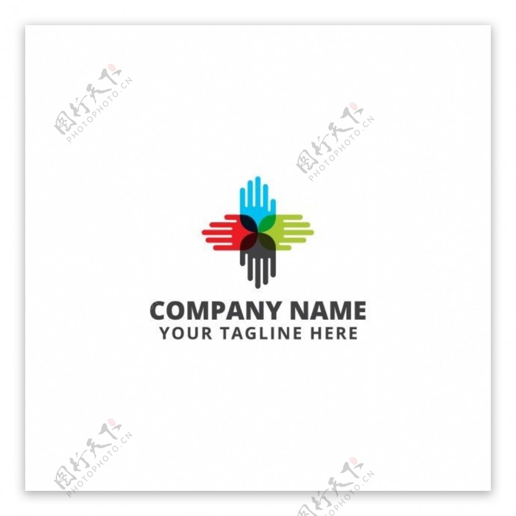 慈善logo模板